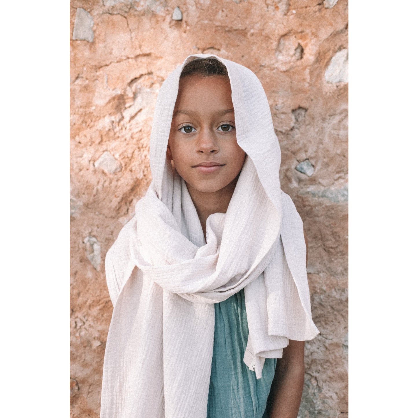 :bEL Scarf nature white
